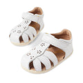 Bobux Step Up Grass Holly First Walker Closed Toe Sandal White