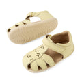 Bobux Step Up Grass Holly First Walker Closed Toe Sandal Wax Yellow