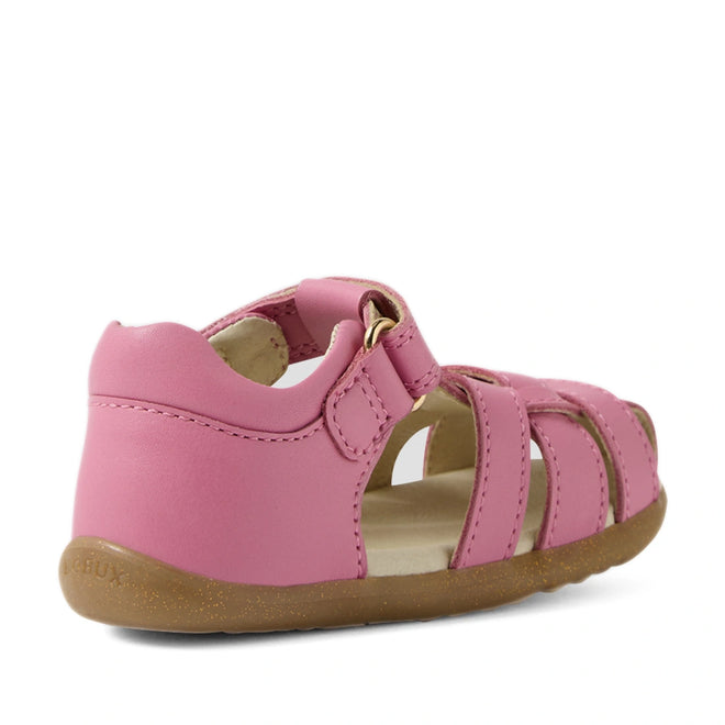 Bobux Step Up Sandal Skip Twist Closed Toe Sandals Cashmere Rose Pink