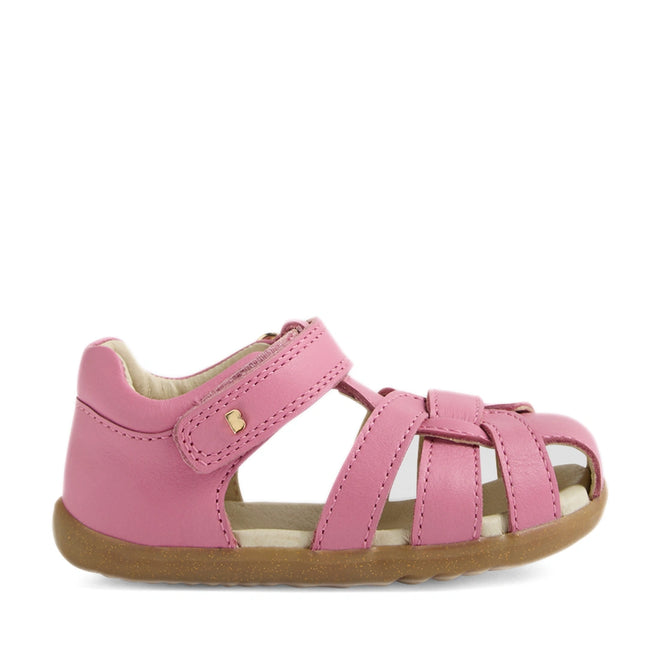 Bobux Step Up Sandal Skip Twist Closed Toe Sandals Cashmere Rose Pink