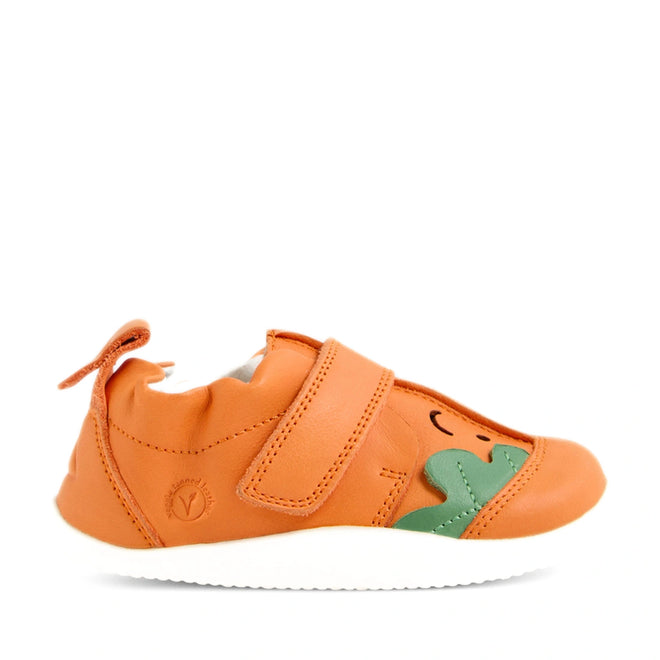 Bobux XP Explorer Little Sprouts Carrot Top First Walker Orange