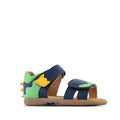 Clarks - Spence Toddlers Navy Leather Sandal E Average Width