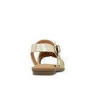 Clarks - Girls Halsey Gold Sandals E Average Width