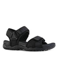Clarks Kids Theo Black School Sandal