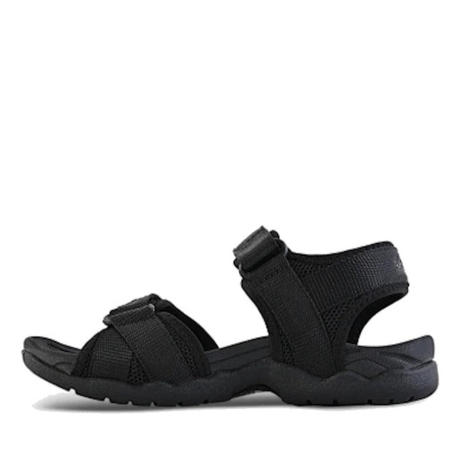 Clarks Kids Theo Black School Sandal