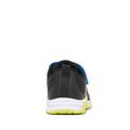 Heel view of right foot of clarks kids North trainer in blue and blue. 9336078305466,
9336078305480,
9336078305503,
9336078305527,
9336078305541,
9336078305565,
9336078305589,
9336078305602,
9336078305626,
9336078305640, 42213, 9336078305466, 9336078305480, 9336078305503, 9336078305527, 9336078305541, 9336078305565, 9336078305589, 9336078305602, 9336078305626, 9336078305640
