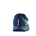 Clarks Alfie Heel view Blue and green sneaker with a yellow logo on a white background.,
9336078600837,
9336078600851,
9336078600875,
9336078600899,
9336078600912,
9336078600936,