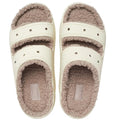 Crocs Classic Cozzzy Sandal Mens Womens Bone/Mushrrom CLEARANCE