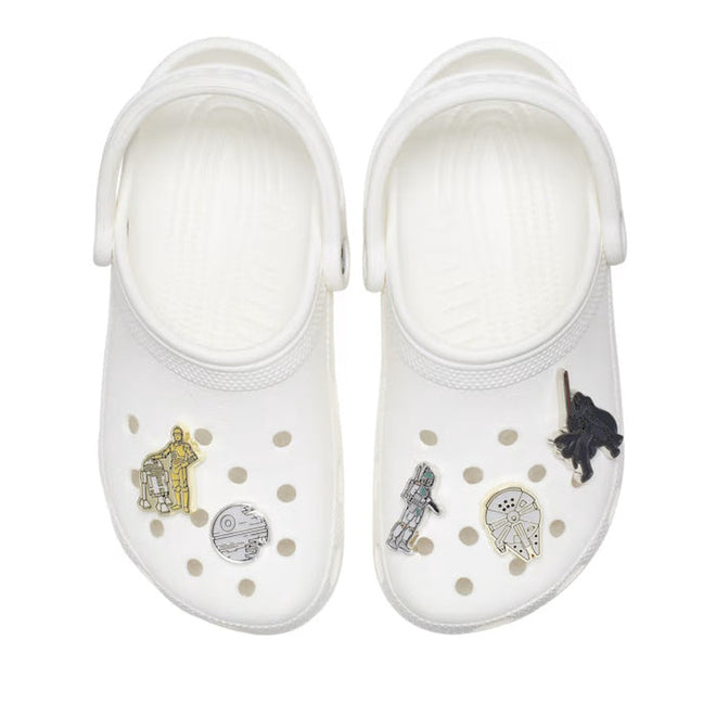 Crocs Jibbitz 5 Pack - Star Wars Pack white shades