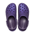 Womens Crocs - Classic Glitter PLATFORM Clog Dark Iris Purple