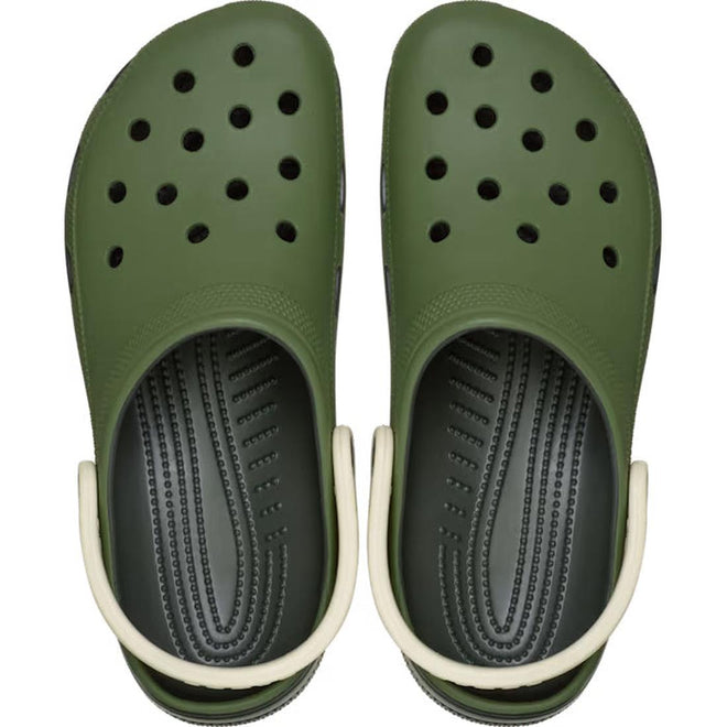 Crocs Classic Retro Sport Clog Khaki Army Green Adults