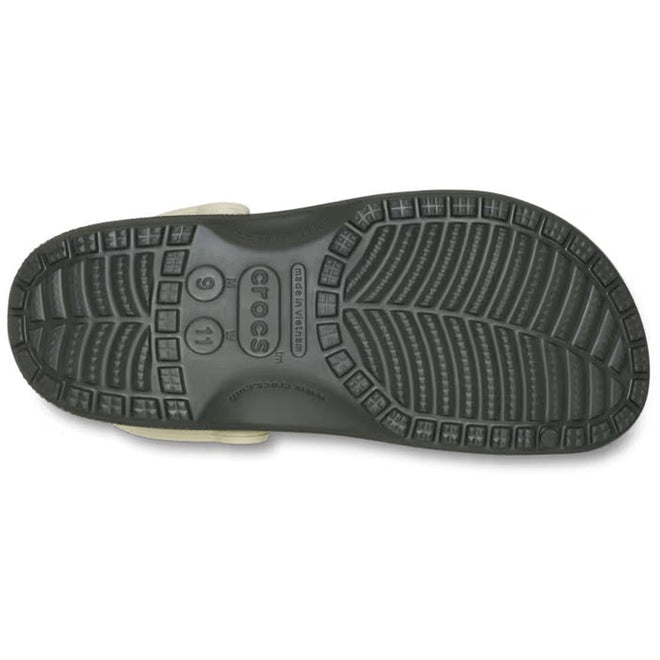 Crocs Classic Retro Sport Clog Khaki Army Green Adults
