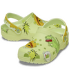 Crocs Kids - Classic Clog Glow Silly Slime Green - Junior Youths Sizes