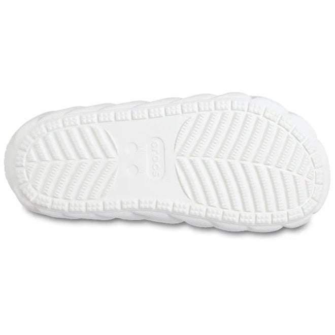 Crocs Classic Cozzzy Overpuff Puffer Sandal Slide White