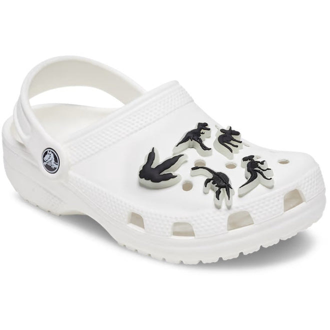 Crocs Jibbitz 5 Pack - Glow In The Dark Dino