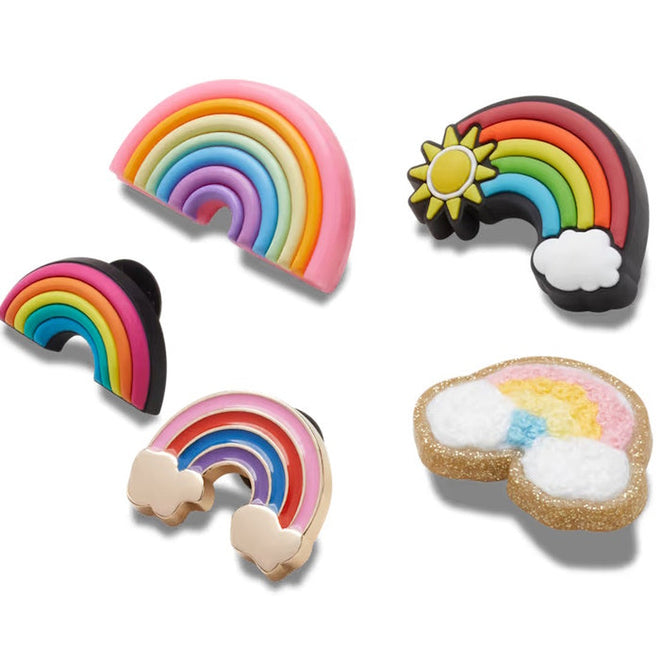 Crocs Jibbitz 5 Pack - Lotta Rainbows