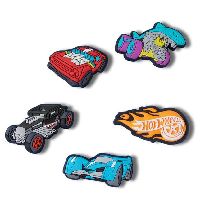 Crocs Jibbitz 5 Pack - Hot Wheels Cars