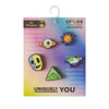 Crocs Jibbitz 5 Pack - UV Changing Trippy Festival