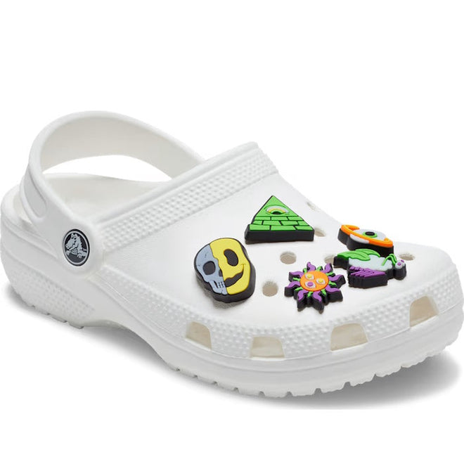 Crocs Jibbitz 5 Pack - UV Changing Trippy Festival