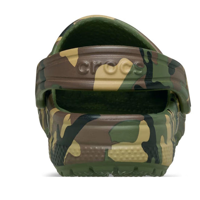 Crocs Kids Toddlers - Classic Clog  Camo Army Green- Toddlers Sizes
