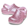 Crocs Toddlers - Pink Milk Classic Chunky  Glitter Clog Pink Milk”
