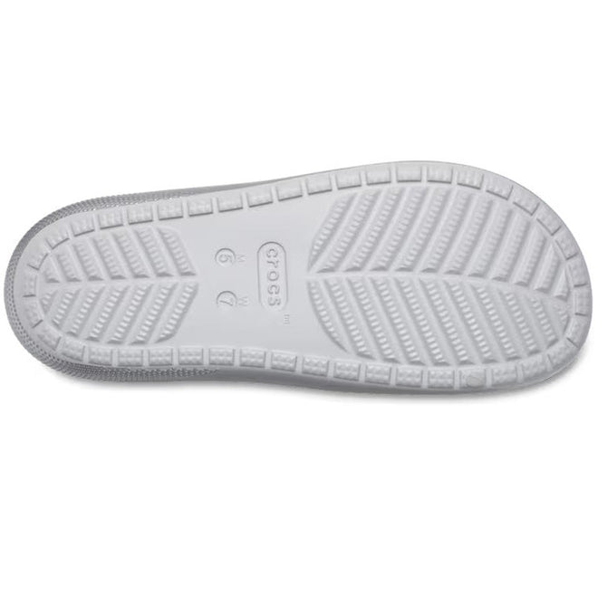 Crocs Metallic Silver Classic Sandal V2  Womens Clearance NOT RETURNABLE