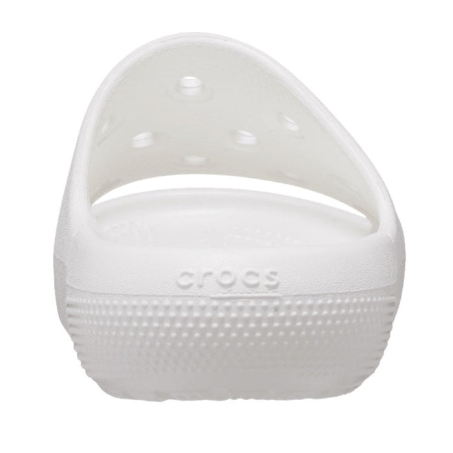 Crocs Classic Slide V2 White - Adult CLEARANCE Not Returnable