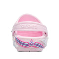 Heel rear view of Pink  toddlers Star Sparkle Crocs sandal with star design on a white background.,
198445220555,
198445220562,
198445220579,
198445220586,
198445220524,