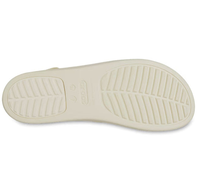 Crocs Sandal Wedge Dew Off-White Brooklyn Woven Upper Low