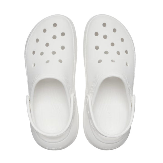 Crocs Classic Crush Clog Adults White Platform CLEARANCE