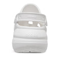 Crocs Classic Crush Clog Adults White Platform CLEARANCE