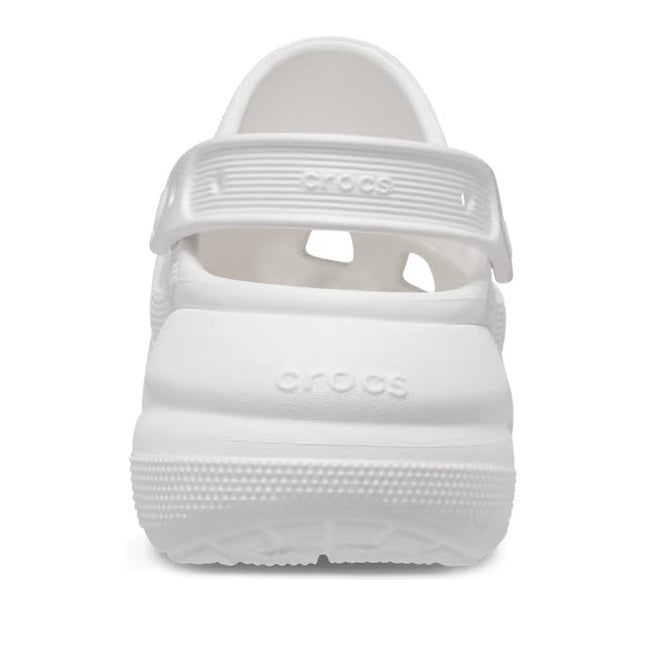 Crocs Classic Crush Clog Adults White Platform CLEARANCE