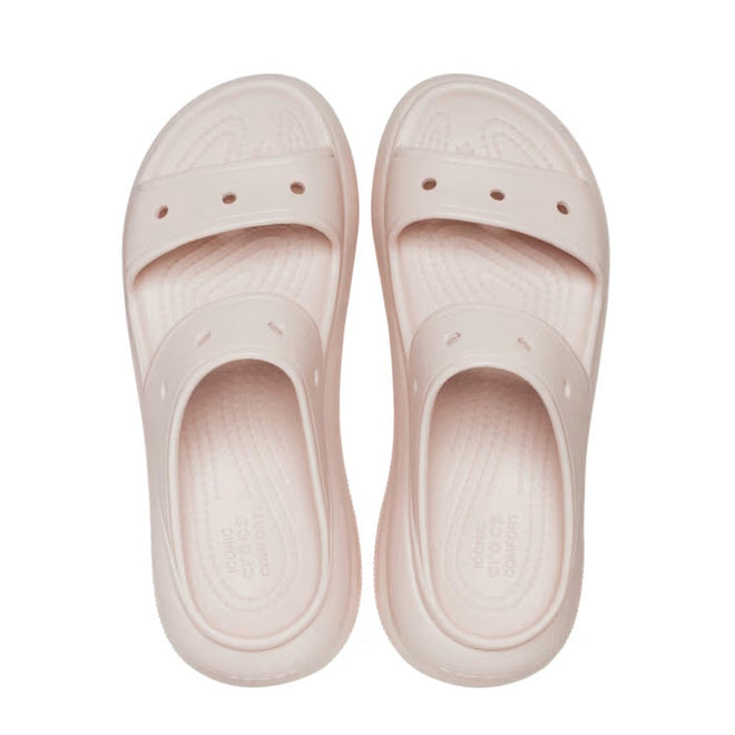 Crocs Classic Crush Sandal Womens Quartz Pink Platform CLEARANCE