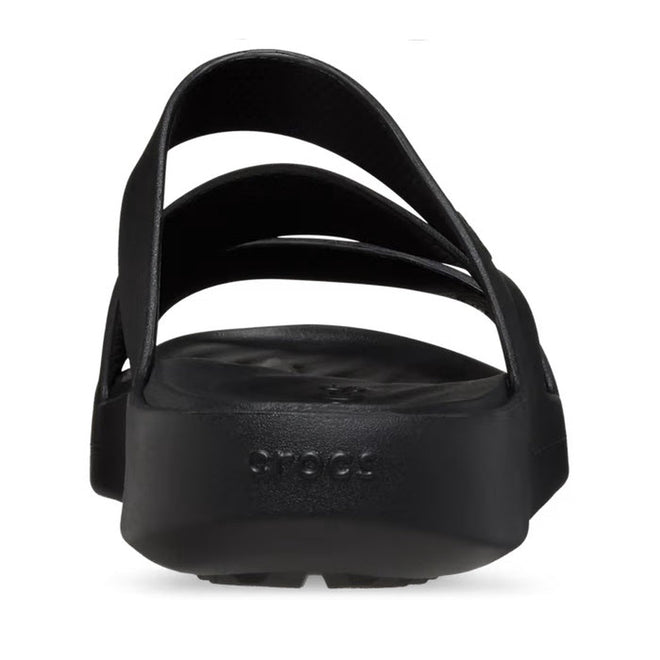 Crocs - Womens Getaway Strappy Slide Sandal Black
