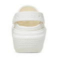 Crocs Stomp Classic Clog Adults Chalk Platform CLEARANCE