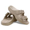 Crocs Womens Classic Saturday Sandal Slide Frappe Beige