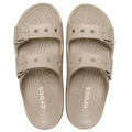 Crocs Womens Classic Saturday Sandal Slide Frappe Beige