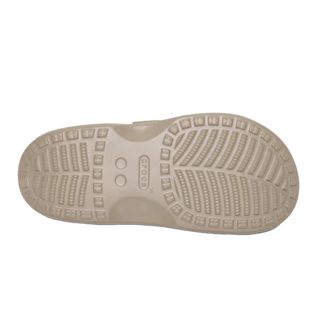 Crocs Womens Classic Saturday Sandal Slide Frappe Beige