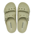 Crocs Womens Classic Saturday Sandal Slide Tac Green