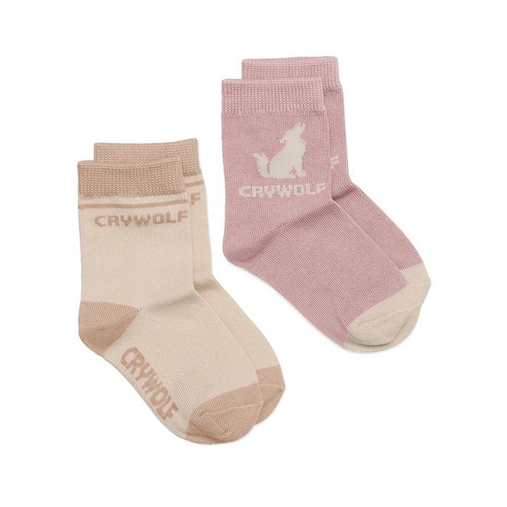 Cry Wolf Socks Blush/Camo 2 Pair Pack