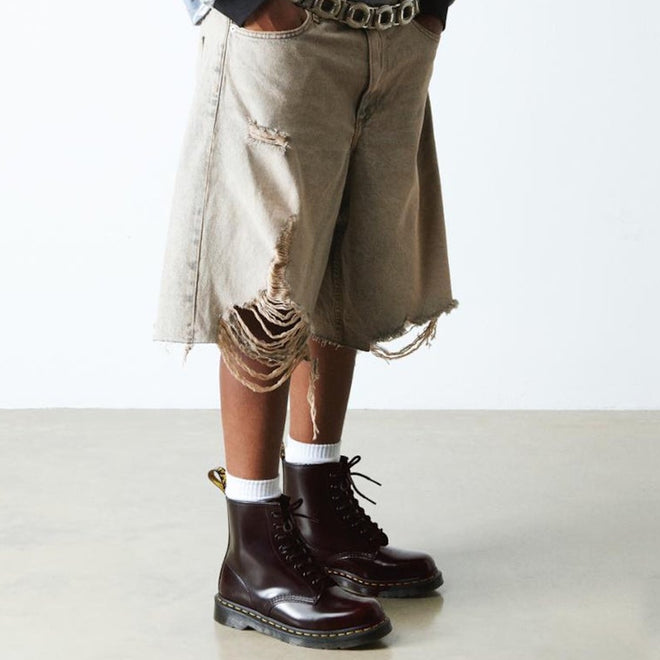 Dr Martens 1460 Arcadia Red  Leather 8 eye Boot
