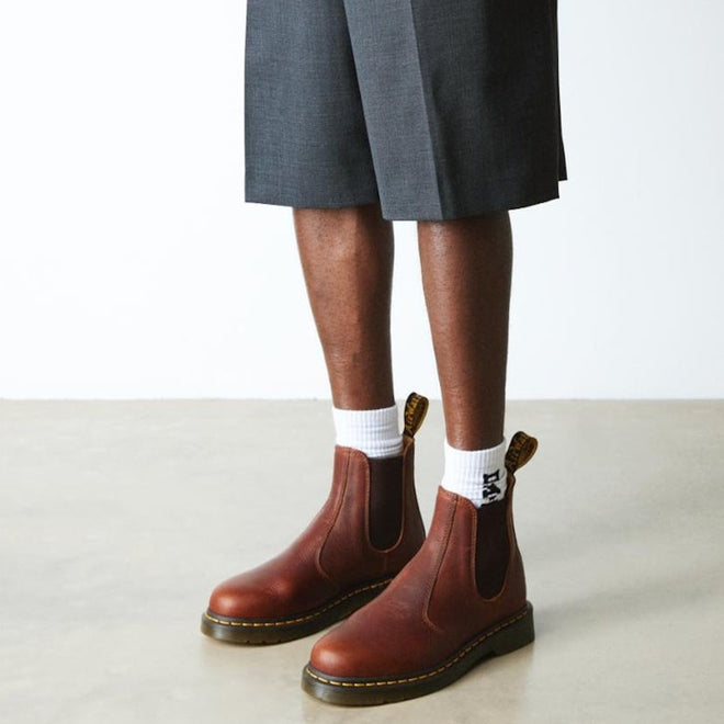 Dr Martens - 2976 YS Chelsea Boot Cashew Ambassador Brown Pull On Boot