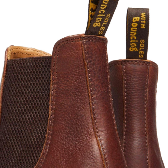 Dr Martens - 2976 YS Chelsea Boot Cashew Ambassador Brown Pull On Boot