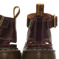 Dr Martens Clarissa II Desert Rodeo Quad Platform Sandal Dark Brown