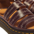 Dr Martens Clarissa II Desert Rodeo Quad Platform Sandal Dark Brown