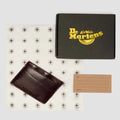 Dr Martens Card Holder II Cherry Red Oxford Brush Vegan
