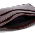 Dr Martens Card Holder II Cherry Red Oxford Brush Vegan
