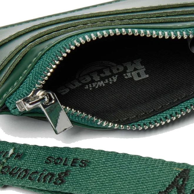 Dr Martens Card Holder  Keyring Green Kiev Leather Bag Charm