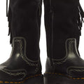 Dr Martens Desert Rodeo Fringe Hi Pull On Boot Black