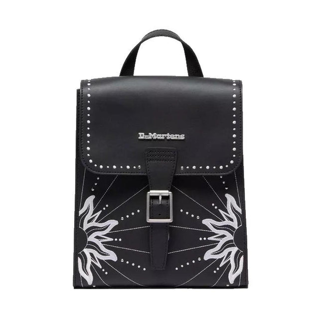 Dr Martens Mini Genix Nappa Solar Flare Leather Backpack Black